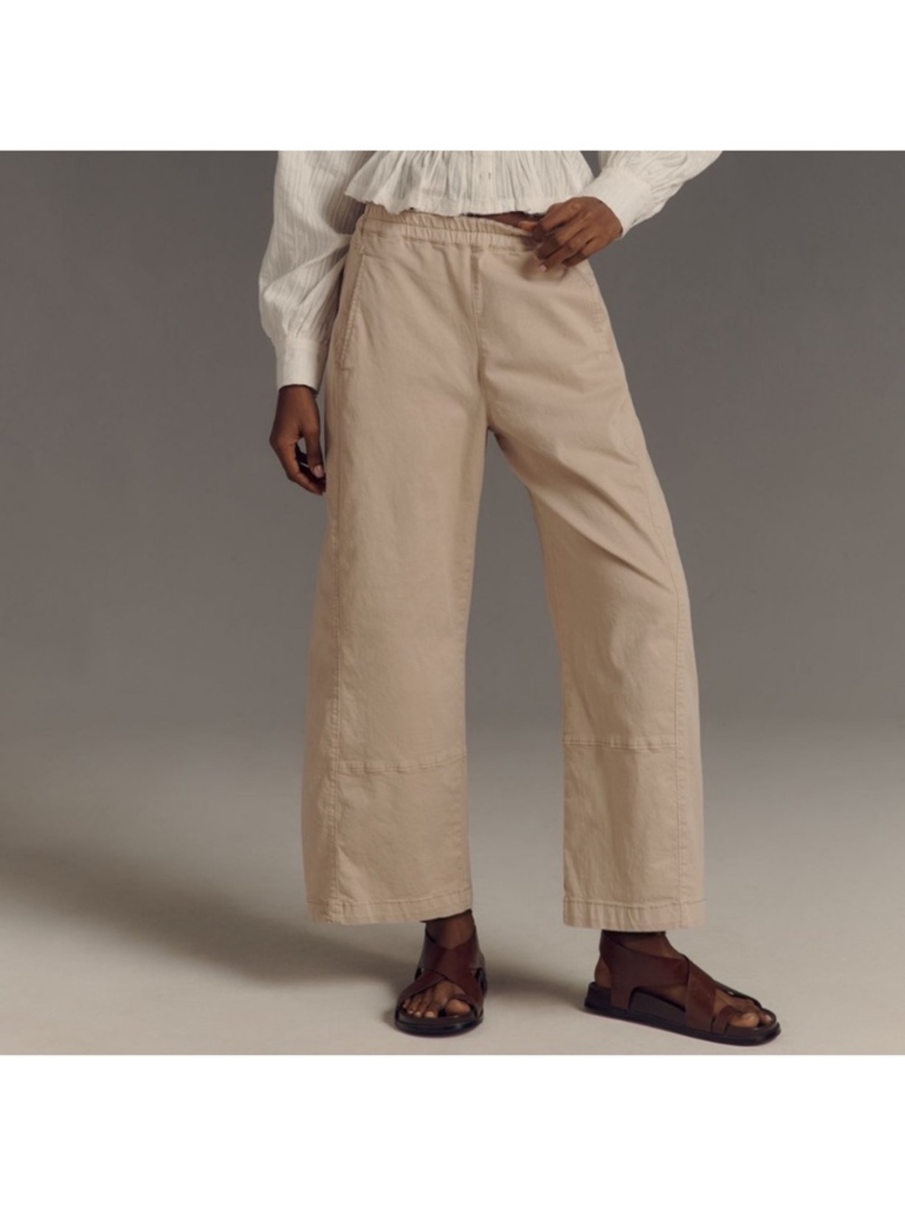 Pilcro Izzy Barrell pull on pants